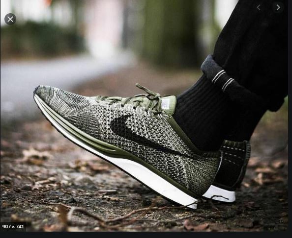 flyknit racer earth tones